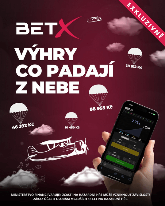 BetX casino – exkluzivní bonus do crash game