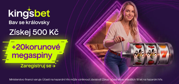 Nový Kingsbet bonus za registraci v&nbsp;hodnotě 700&nbsp;Kč
