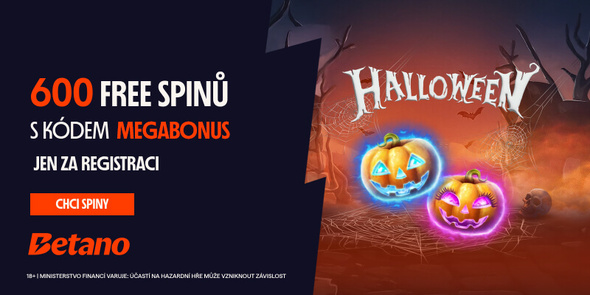 Halloweenské free spiny za registraci u Betana Halloweenské free spiny za registraci u Betana