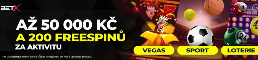 BetX free spiny za vklad