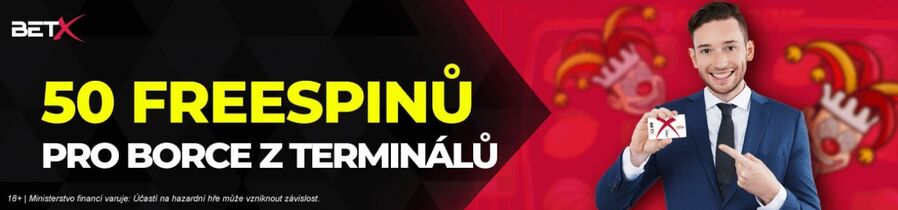BetX free spiny bez vkladu