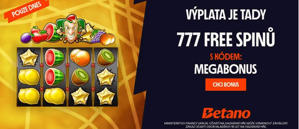 Výhodný bonusový kód Betano je MEGABONUS