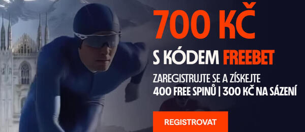 Získejte 700 Kč zdarma za registraci u Betana s kódem FREEBET