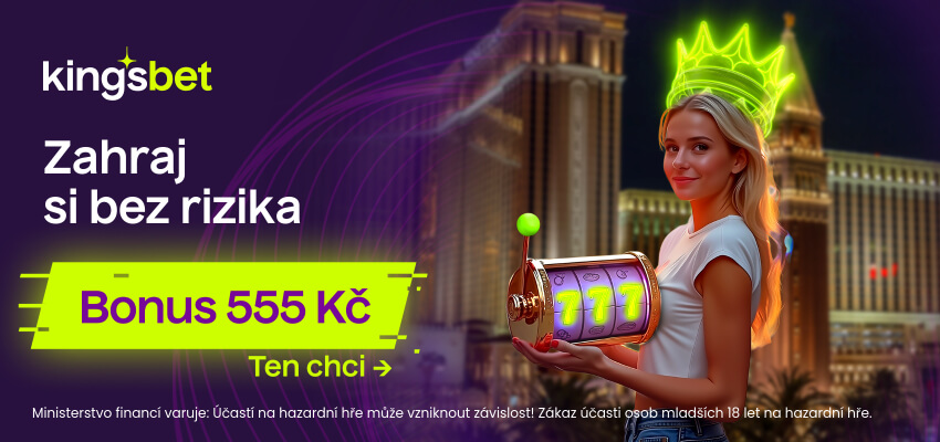 Casino bonus 555 Kč