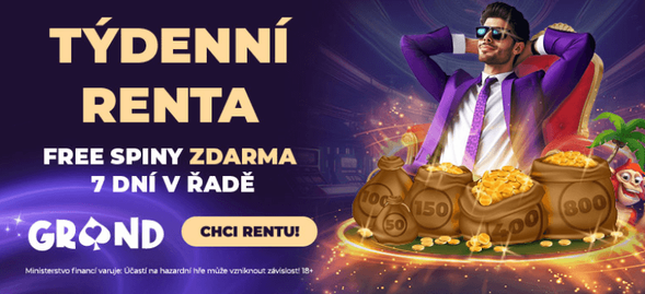 Týdenní renta – freespin bonus