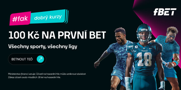 fBET bonus zdarma 200 Kč