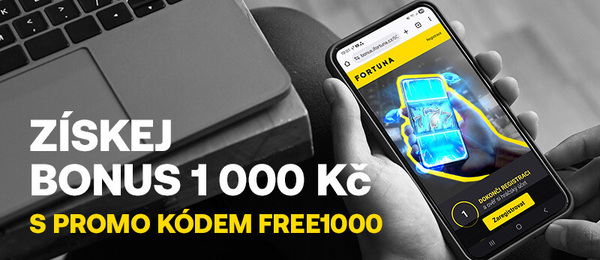 Fortuna promo kód FREE1000 – získejte bonusy za 1000 Kč