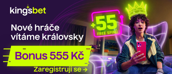 Za registraci u Kingsbetu můžete získat stovky free spinů