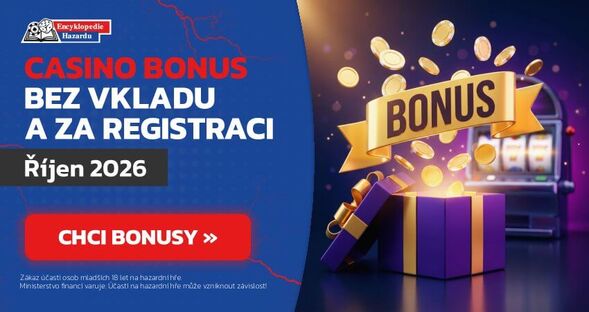 Casino bonus bez vkladu k&nbsp;nové registraci 2026