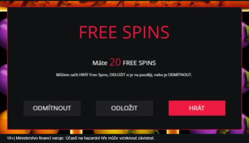 Freespinový Betor bonus bez vkladu u&nbsp;Betoru můžete přijmout ihned po spuštění hracího automatu