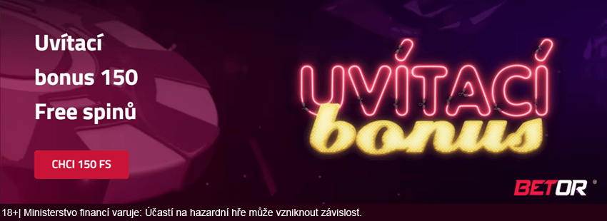 Betor free spiny za registraci a&nbsp;aktivitu