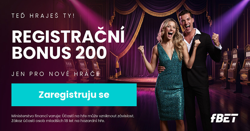 Registrační bonus casina fBET