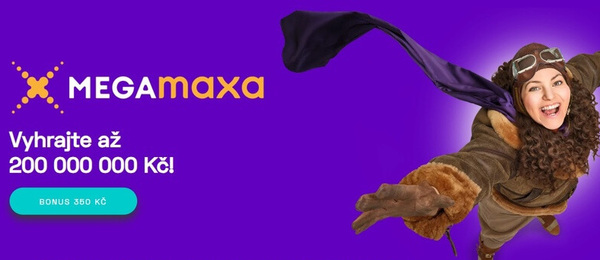 Registrace u Maxa vám přinese bonus 350,- zdarma