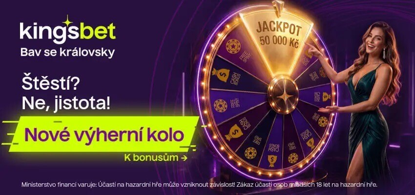 Výherní kolo v&nbsp;casinu Kingsbet