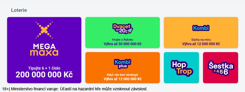 Loterie od Maxy
