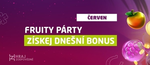 Fruity párty u SYNOT TIPu s free spiny zdarma