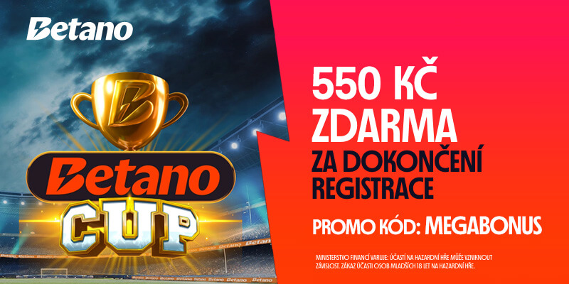 Betano bonus bez vkladu za registraci
