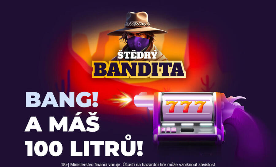 Štědrý bandita u Grandwin casina