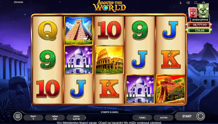 Sazka hry za haléře – Around the World