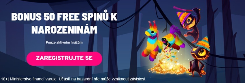 Apollo rozdává všem svým hráčům narozeninové bonusy