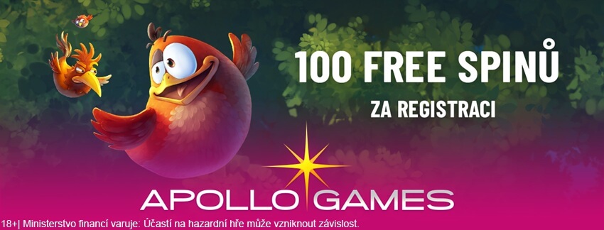 Free spiny bez vkladu v online casinu Apollo