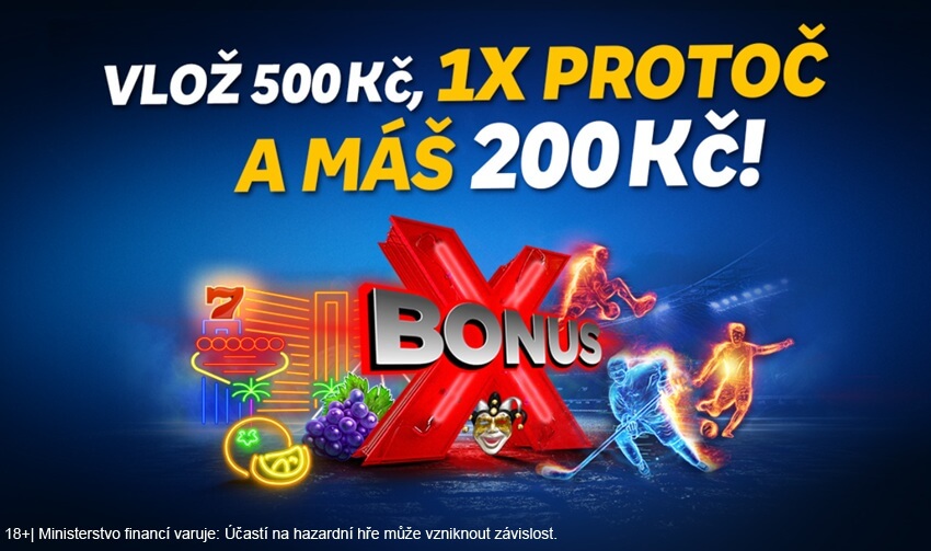 Vstupní bonus u MerkurXtipu by byla škoda nevyužít