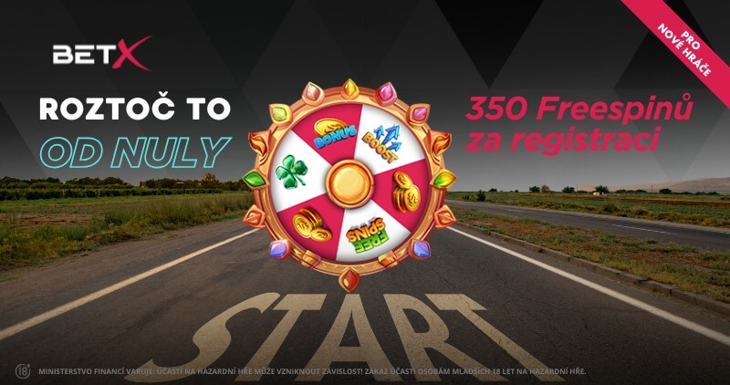 Roztoč to od nuly u BetX: bonus za registraci přináší až 125 free spinů