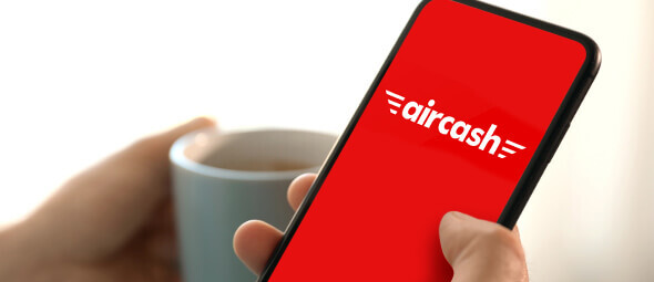 Pomocí služby AirCash můžete na svůj herní účet peníze vkládat i vybírat