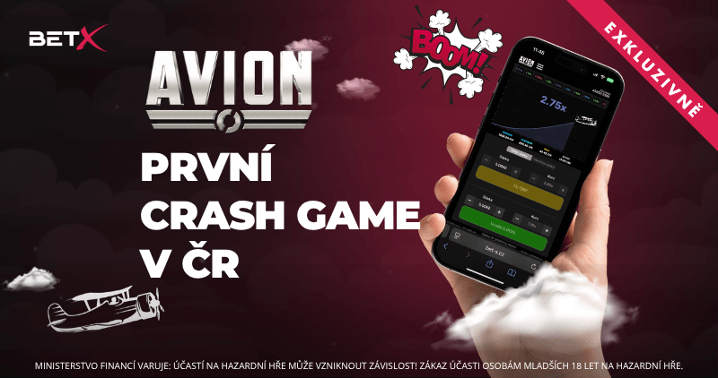 Avion je jednou z prvních crash her v Česku