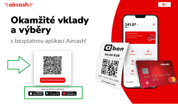 Založ si Aircash peněženku přes Tipsport a&nbsp;získej 125&nbsp;Kč zdarma