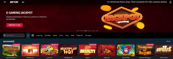 Betor casino – tradiční český provozovatel