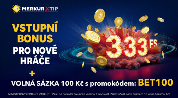 Vstupní bonus v casinu MerkurXtip