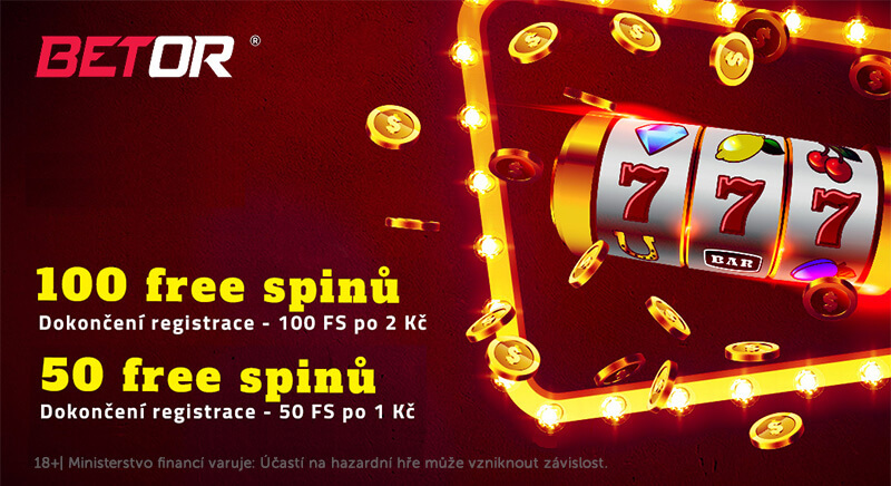 Betor CZ registrační bonusy