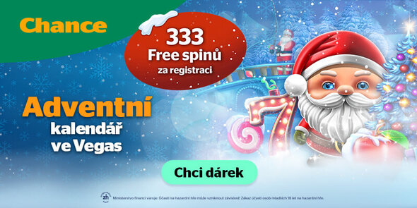 Chance casino Adventní kalendář 2025