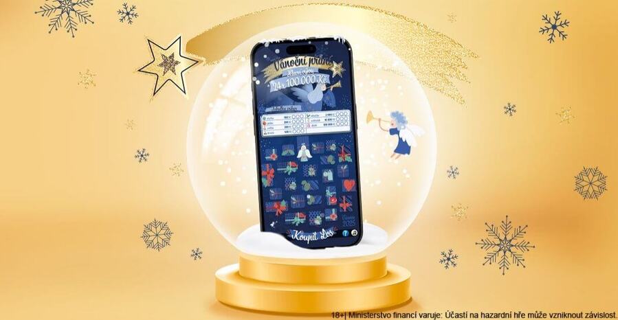 Vánoční losy online i klasické stírací losy