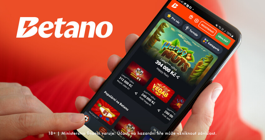 Betano casino v&nbsp;mobilu – aplikace pro Android a&nbsp;iOS