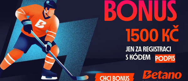 Získejte za registraci u Betana bonus v hodnotě 1 900 Kč