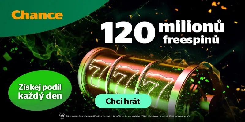Zapojte se do Freespinmánie o&nbsp;120 milionů otoček