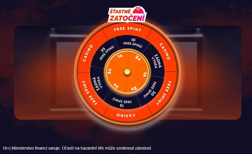 Se Šťastným zatočením můžete u&nbsp;Betana získat až 25 free spinů