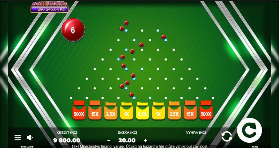 Fortuna Plinko: Hot Plinko 40 od Tech4Bet