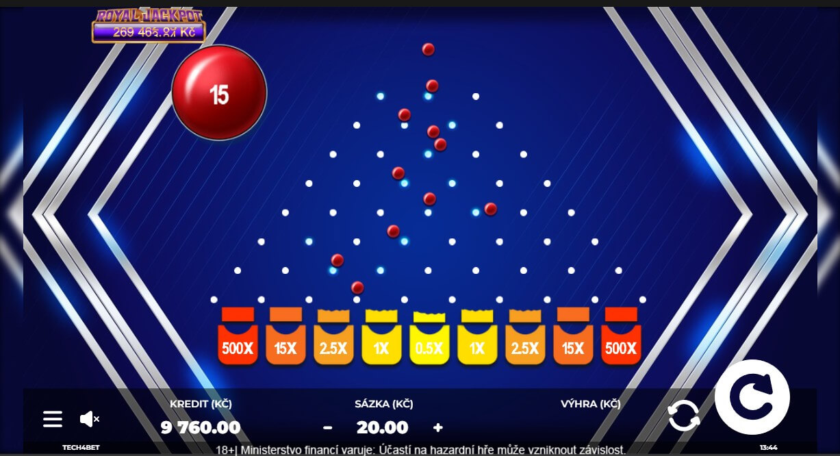 Fortuna Plinko: Hot Plinko 5 od výrobce Tech4Bet