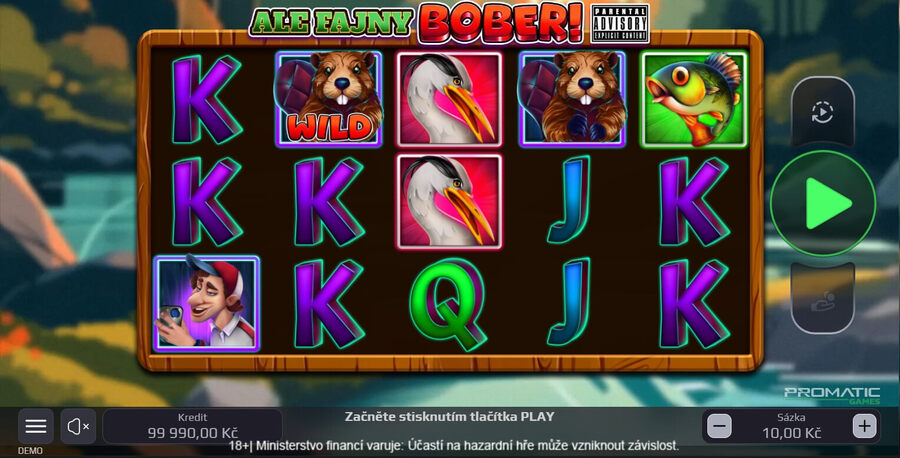 Výherní automat Ale Fajny Bober! od Promatic