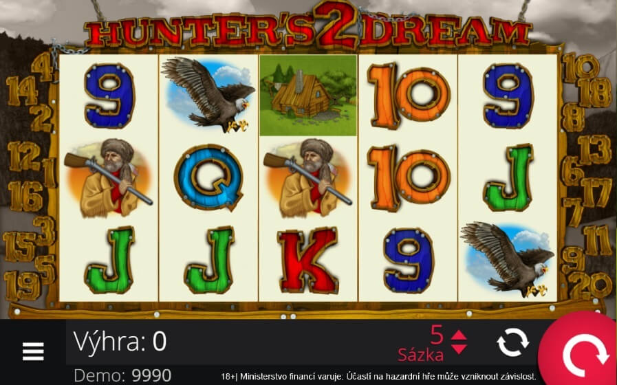 Nejhranější automaty v&nbsp;fBET – Hunters Dream 2