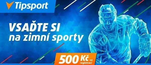 Získejte Tipsport bonus za registraci