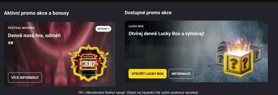 Fortuna free spiny dnes v&nbsp;rámci denních promo akcí