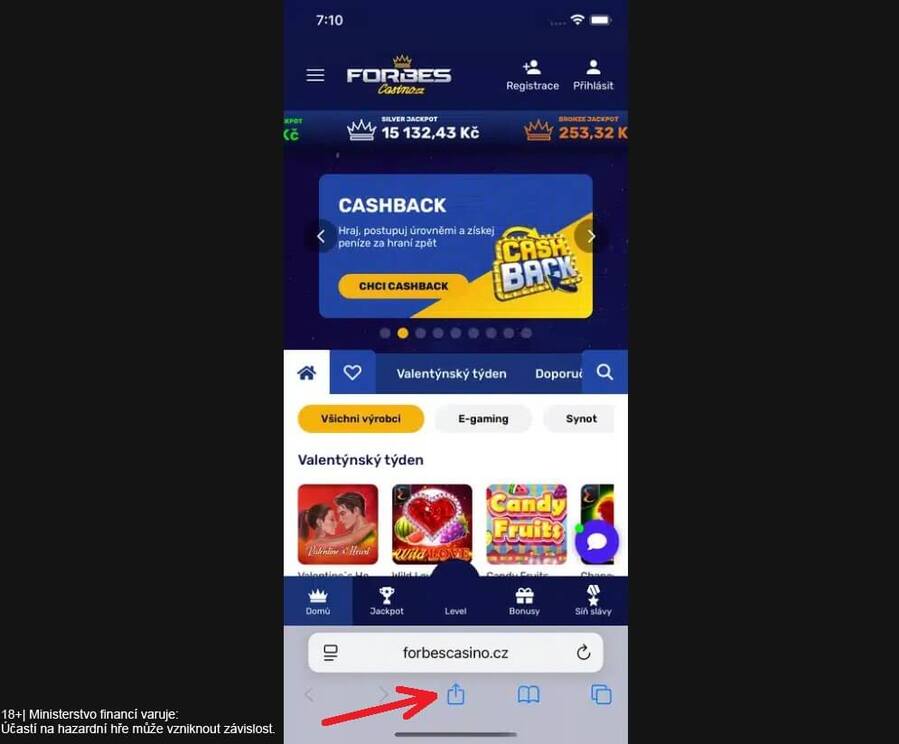 Návod pro zařízení s&nbsp;iOS