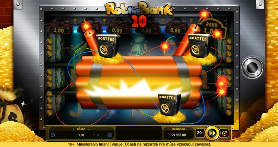 Automat Rob the Bank od výrobce Bellot