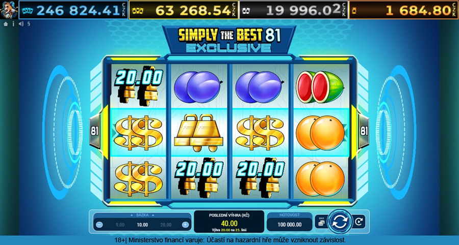 Simply the Best 81 Exclusive – původní hra Kajotu upravená výrobcem Bellot