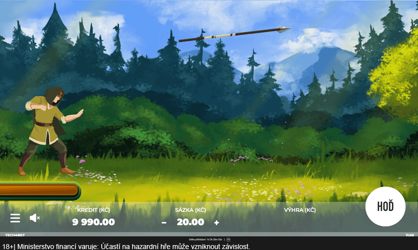 Hra Lovec od Tech4Betu v&nbsp;online casinu LuckyBet