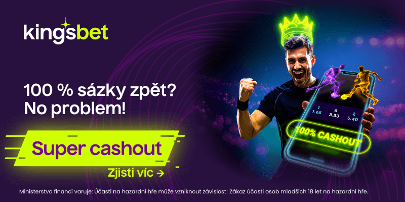 Cashout tiketu v&nbsp;sázkové kanceláři Kingsbet